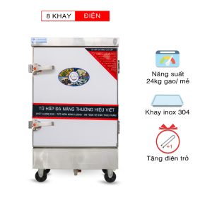 Tủ nấu cơm điện 8 khay