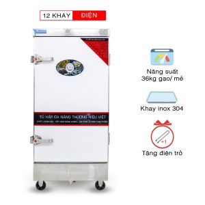 Tủ nấu cơm điện 12 khay