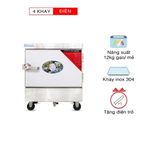 Tủ nấu cơm điện 4 khay