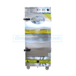 Tủ nấu cơm 12 khay điện gas at