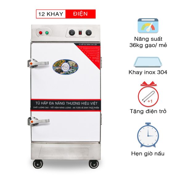 tu nau com cong nghiep 12 khay dung dien hen gio ta r1