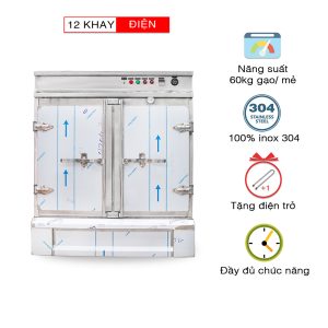 Tủ hấp cơm 12 khay điện BigStar