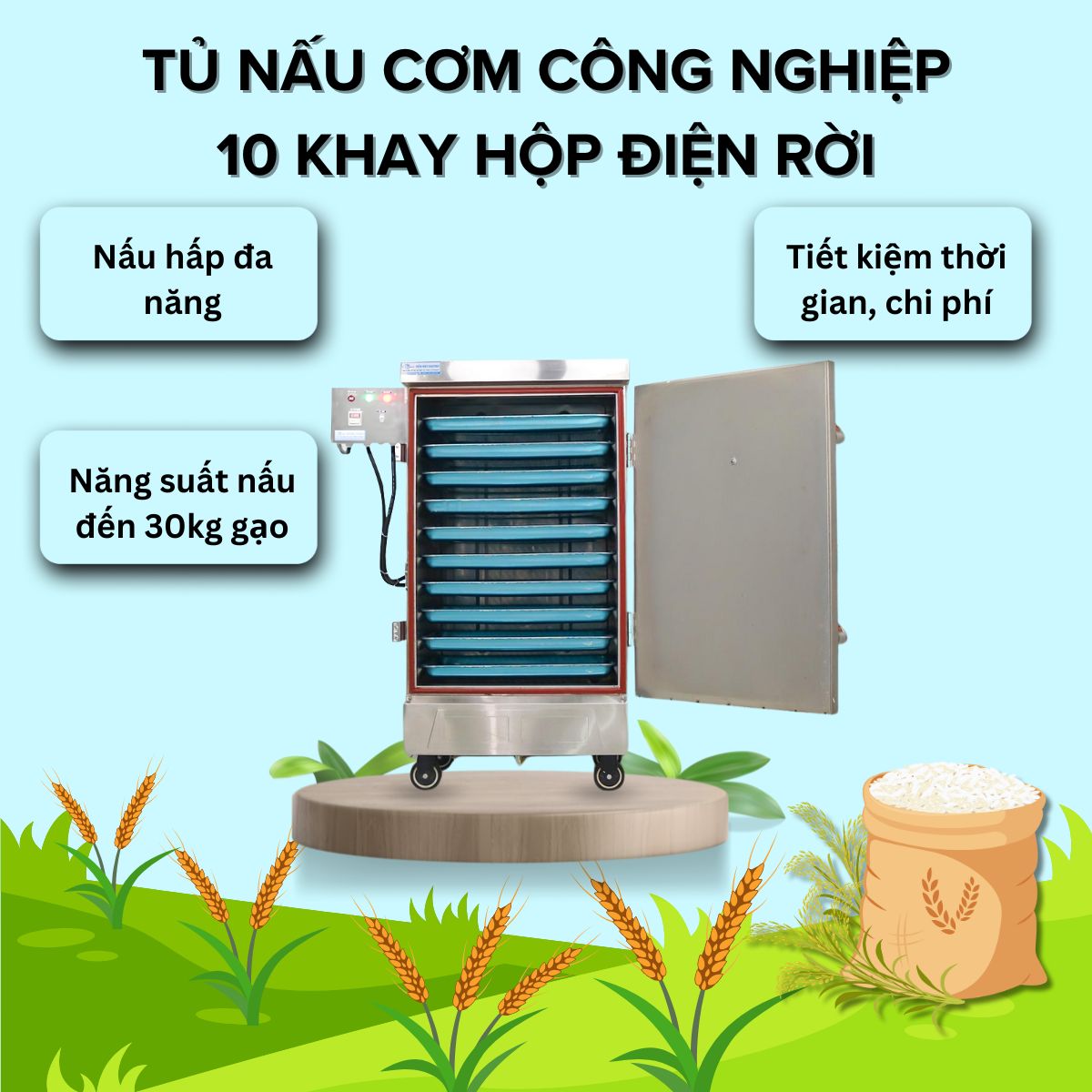 tu nau com cong nghiep 10 khay hop dien roi 3