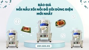 nồi nấu xôi nồi đồ xôi dùng điện